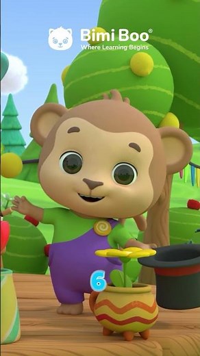 Bimi Counts 1 to 10! Learn Numbers for Kids | Counting Fun Video #shortsforkids #kidsshorts