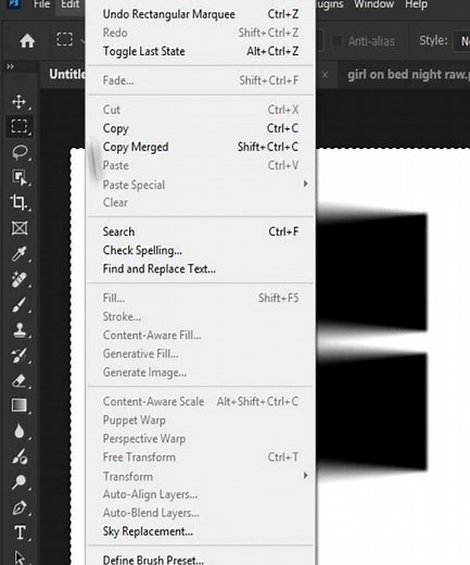how to make realistic window light using custom brush preset in Photoshop 2025