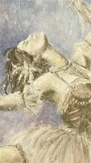 Aerial Acrobat Painting | Original Oil Artwork #art #contemporaryart