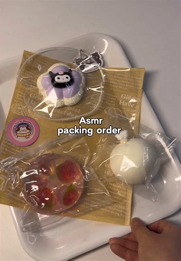 Effortless Packing Order ASMR Experience
