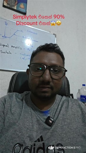 අපිටත් වෙන වැඩ ඉතින්🌝 90%ක Discount ඕනෙනම් ඔයාලත් යන්න Simplytek එකට😁❤️ #djimicmini #ankerr50inc #Simplytek