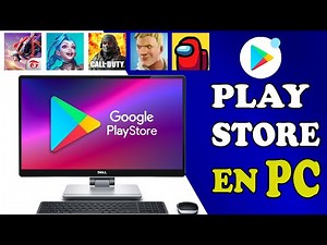 🎯 Como Descargar PLAY STORE para PC | GRATIS | - GOOGLE PLAY ultima Actualización