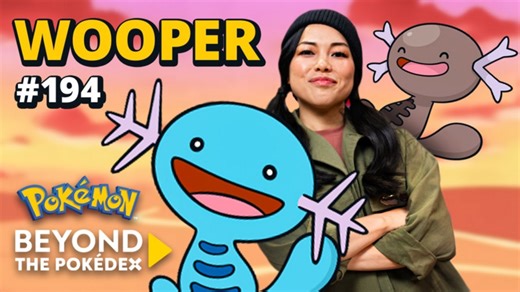 Learn All about Wooper in a New Episode of Beyond the Pokédex