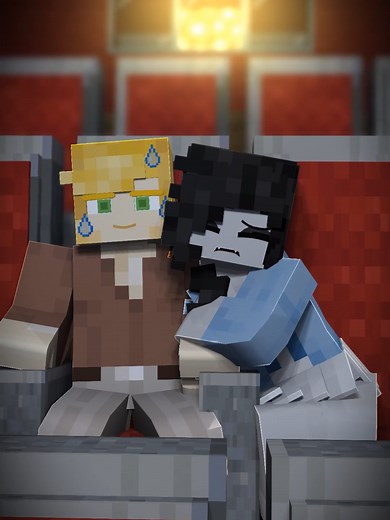 Vampire and Horror in Minecraft Animation