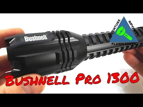Bushnell Pro 1300 USB Rechargeable Flashlight