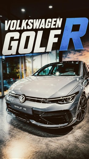 Volkswagen Golf R Looks Like a Perfect Hot Hatch 🔥 #GolfR #Volkswagen #Shorts