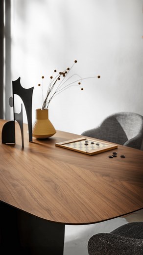 7.8K views · 42 reactions | Two equal but opposite parts, a reflection of each other's style: our Twins table is based on complementarity, on which rests the fine and discreet elegance of a top that can adapt to different tastes and needs, from ceramic to wood to the new annealed glass. #calligaris #mycalligarishome #interiordesign #furniture #interiorinspiration | Calligaris | Facebook