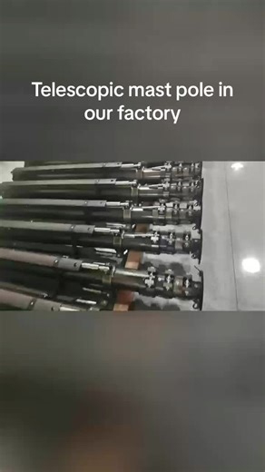 # Camera portable mast with tripod#Lightweight portable Telescopic camera pole#Aluminum telescopic antenna mast##factory#fyp#for you