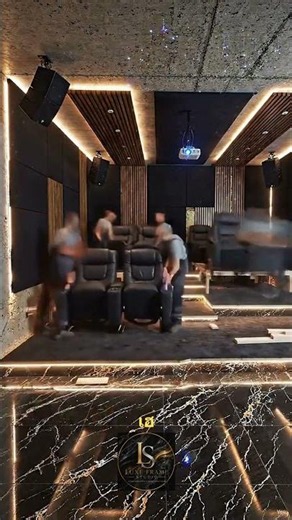 Luxury Home Theater Transformation | Modern Cinema Room Design