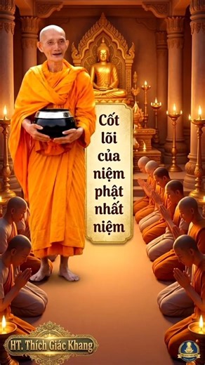 Cốt lõi của niệm Phật - Ht. Thích Giác Khang #thichgiackhang #hoiquanphatgiao