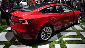 Tesla shares fall on Model 3 production delays