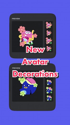 Discord Avatar Decorations: Spring Set Available to Nitro Subscribers!