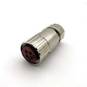 [Hot Item] M40 Round Plug Connector Female High Voltage for Serve Motor