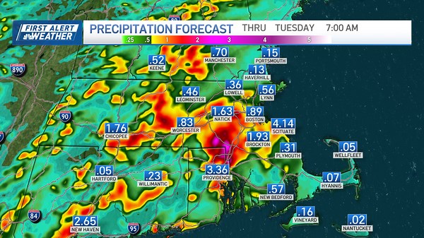 FIRST ALERT: Flash flood emergency in Mass., warnings elsewhere (see live radar)