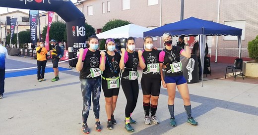 San Martín de la Virgen del Moncayo se vuelca con el trail