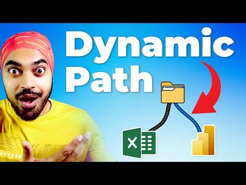 Create a Dynamic File Path in Excel & Power BI || Goodly Hindi