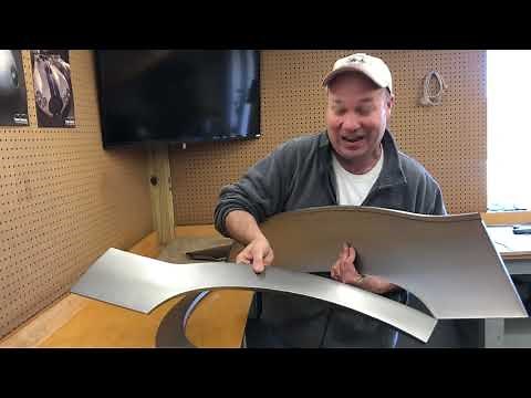 Jaguar E-Type - Rear Wheel Arch Repair Panels - PERFECT FIT!