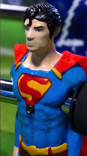 Epic Superhero Showdown: DIY Table Football Adventure!