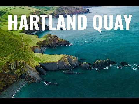 Hartland Quay - 4K Drone Footage of the Devon Coast