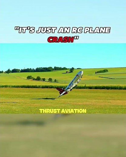 It's Just An RC Plane Crash😔