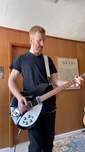 We are so excited to be playing the music of REM (as part of @shaking_through) on Wednesday March 26 at @cuttingroomnyc. Tickets on our website (in the bio) #rem #rickenbacker #driver8 | Yours & Mine