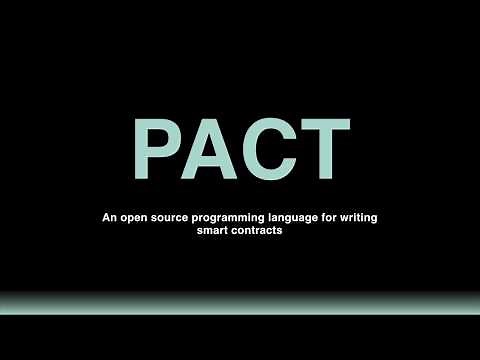 Pact Tutorials - Welcome To Pact - Beginner 01