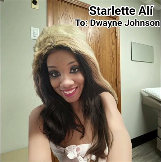 Starlette Alí, Dwayne Johnson💗🌹💗My Baby's Father💗🌹💗03/07/2026