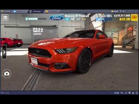 CSR2 Ford Mustang GT tuning to beat dyno by a bunch for trials and live