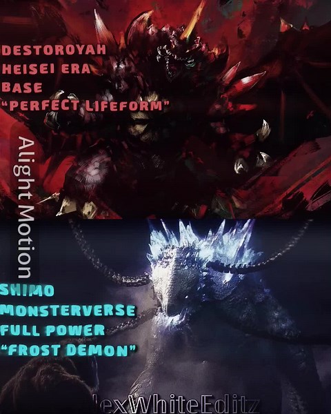 Shimo vs Destoroyah: Legendary Godzilla Battle