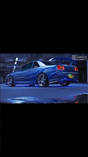 Nissan GT R34 Fast And Furious