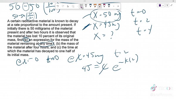 Differential Equations in Growth and Decay