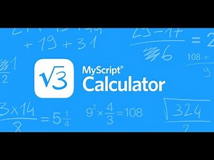 شرح تفصيلي لبرنامج ( MyScript Calculator )