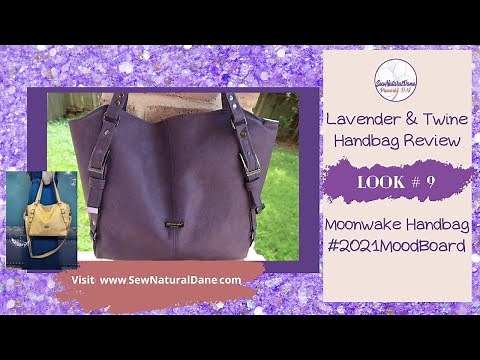 [542]Look 9| Lavender & Twine || Moonwake Handbag Pattern Review|2021 Summer Mood Board