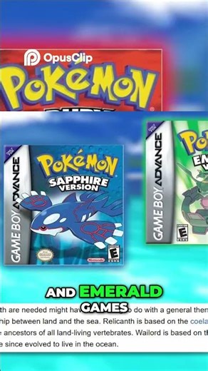 Relicanth & Wailord Hidden Secrets of Ruby Sapphire #pokemon #mandjtv #mystery #shorts