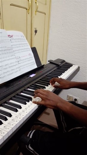 Mes débuts au piano