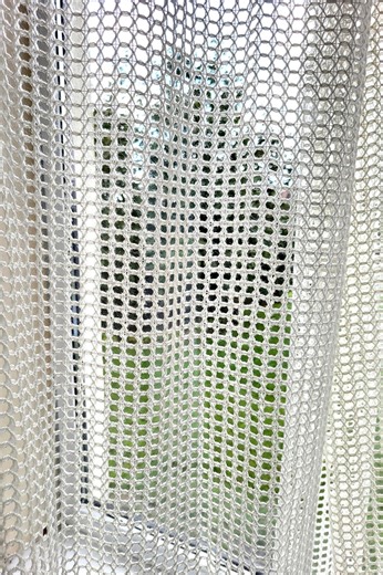 Vintage Country Cottage Net Curtains Set of 2 Rustic Sheer Mesh Window Drapery - Etsy UK