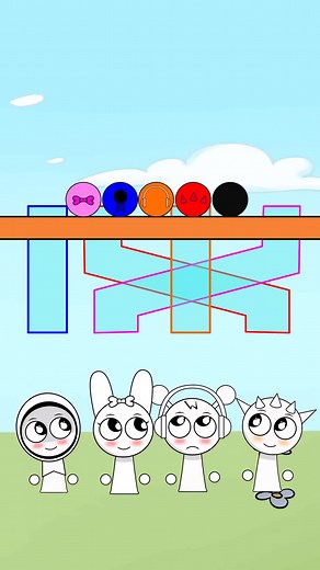 268K views · 8.2K reactions | New Maze Challenge CHOOSE THE RIGHT COLOR with Raddy - Incredibox Sprunki | Reel Minecraft animation | Facebook