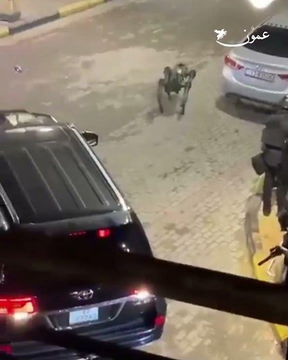 الأمن يستخدم روبوت خلال المداهمة في الرمثا#عمون #الأردن