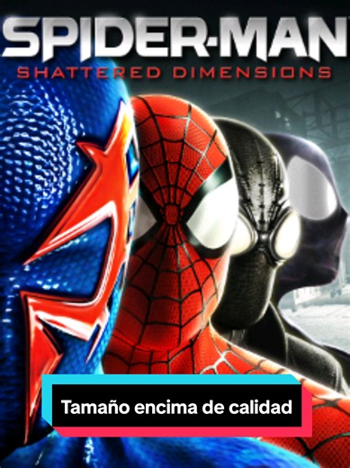 Tamaño por encima de calidad #Videojuegos #SpiderMan #Marvel
