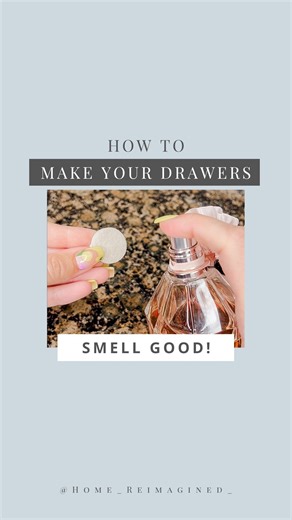 1.6M views · 14K reactions | Make your dresser and clothes smell...