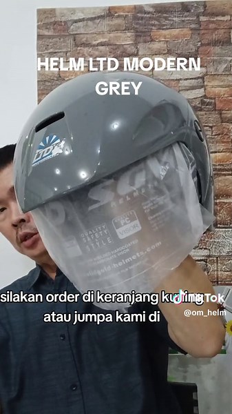 Tutorial Cara Melepas Busa Helm LTD Modern Grey