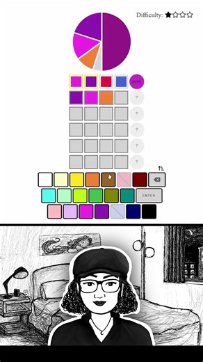 Let's do this and this #Colorfle #colormatching #colorgames #Dailygames #lanluna