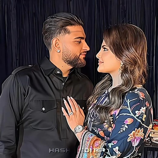 Karan Aujla And Palak 😍| Hash Edits #shorts