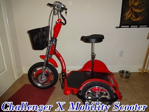Review Of My New Challenger X Mobility Scooter, I LOVE IT!