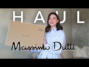 THE BEST HAUL I'VE EVER DONE | Massimo Dutti Try On Haul