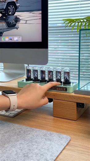 A little retro, a little glow, a lot of magic—meet your new Nixie Clock! ✨ Now part of our 2nd anniversary sale—30% off plus free gifts! 🎁 🔗More info: https://shop.coolgadget.com/3z0jqzl #CoolGadget #xcool #nixie #cooldesign #anniversary #clockdesign #cooltech | XCOOL