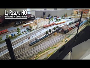 Le réseau HO de l'écomusée du cheminot Veynois