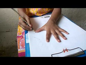 Tracing Hand for kids