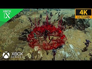 Diablo 4 New 8 Minutes Exclusive Necromancer Gameplay (4K 60FPS HDR)