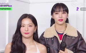 【中字】涩琪特别MC！221014MAMAMOO出席音乐银行采访间